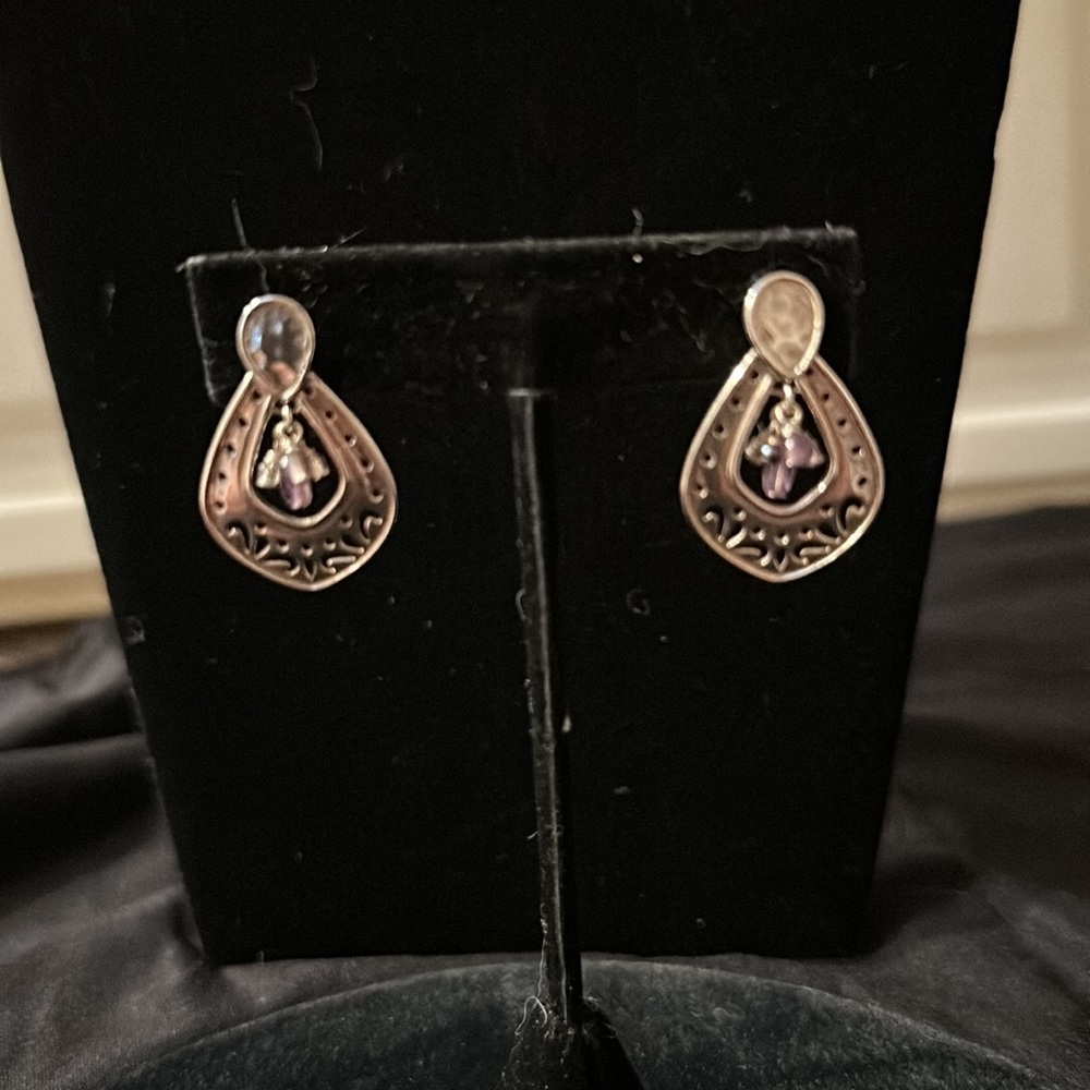 Silpada sterling silver earrings